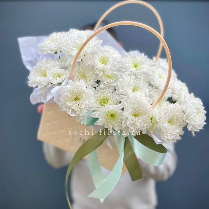 Сумочка с хризантемами в Подольске