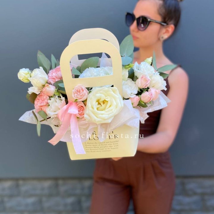 Цветочная сумочка "Рафаэль" в Подольске