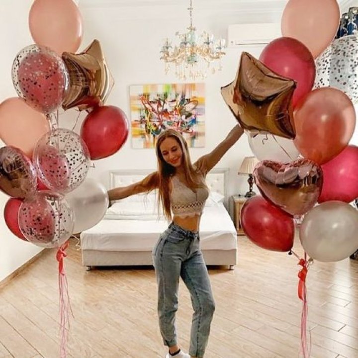 Фонтаны шаров "Селебрити" в Подольске