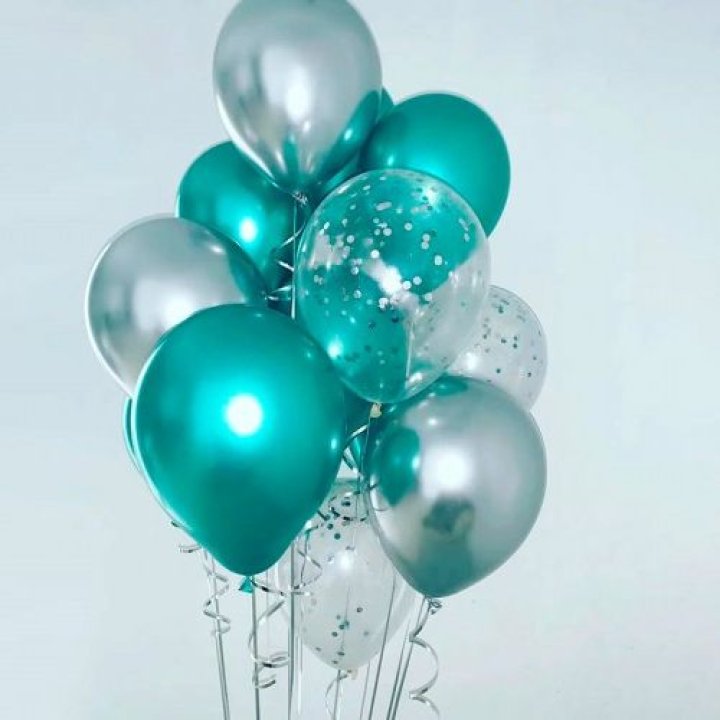 Фонтан шаров "Изумрудный" в Подольске