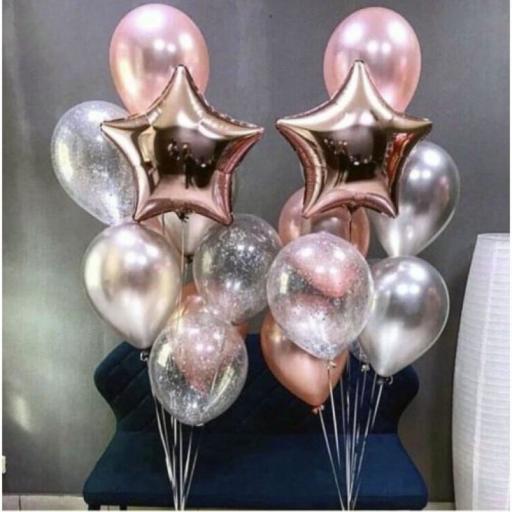 Фонтаны шаров "Дубль старт" в Подольске