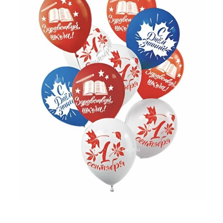 Воздушный шар на день знаний в Подольске