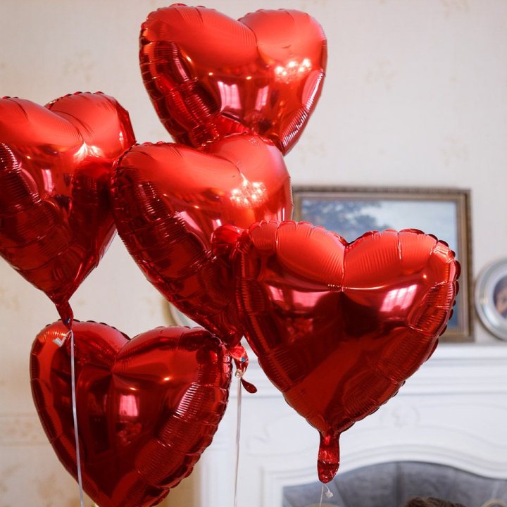 Фольгированный шар "Сердце" в Подольске