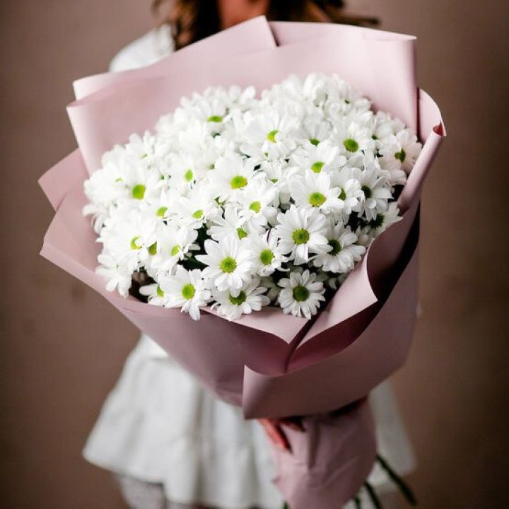 Букет хризантем №2 в Подольске