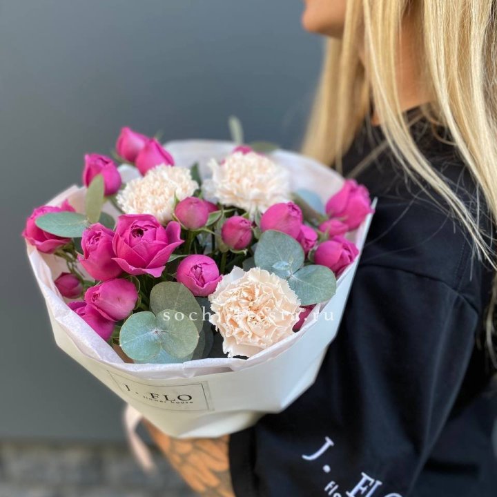 Букет с мисти бабблс №2 в Подольске