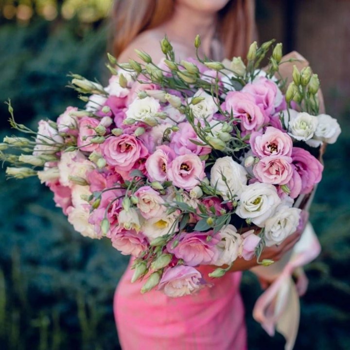 Букет эустом №1  в Подольске