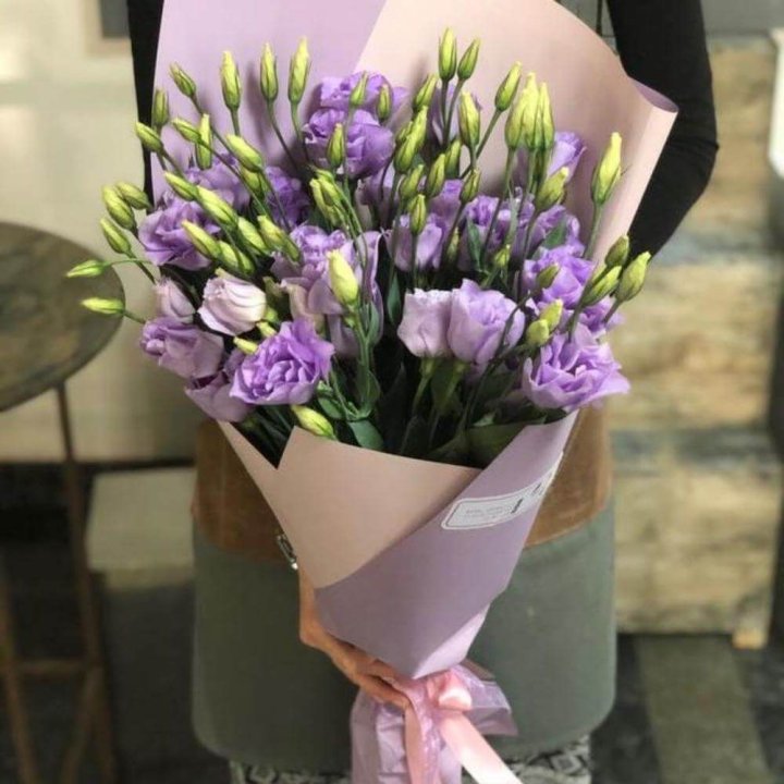 Букет эустом "Лило" в Подольске