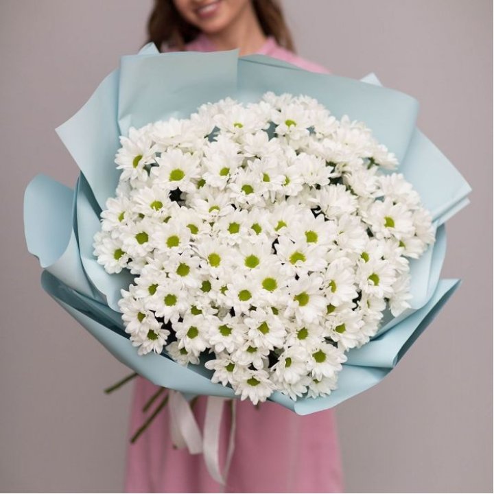  Букет хризантем "Бон-бон" в Подольске