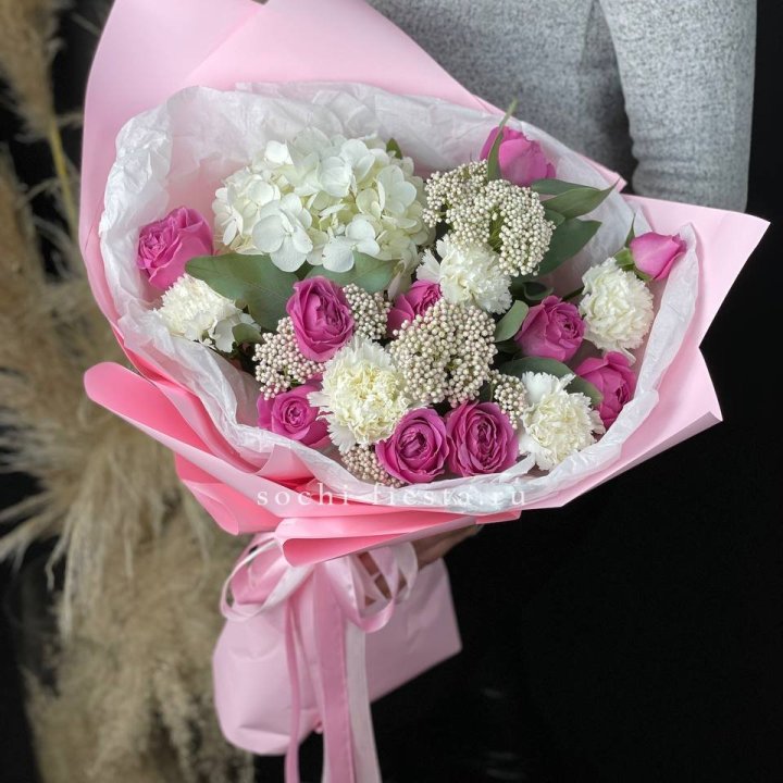 Букет с мисти бабблс №1 в Подольске