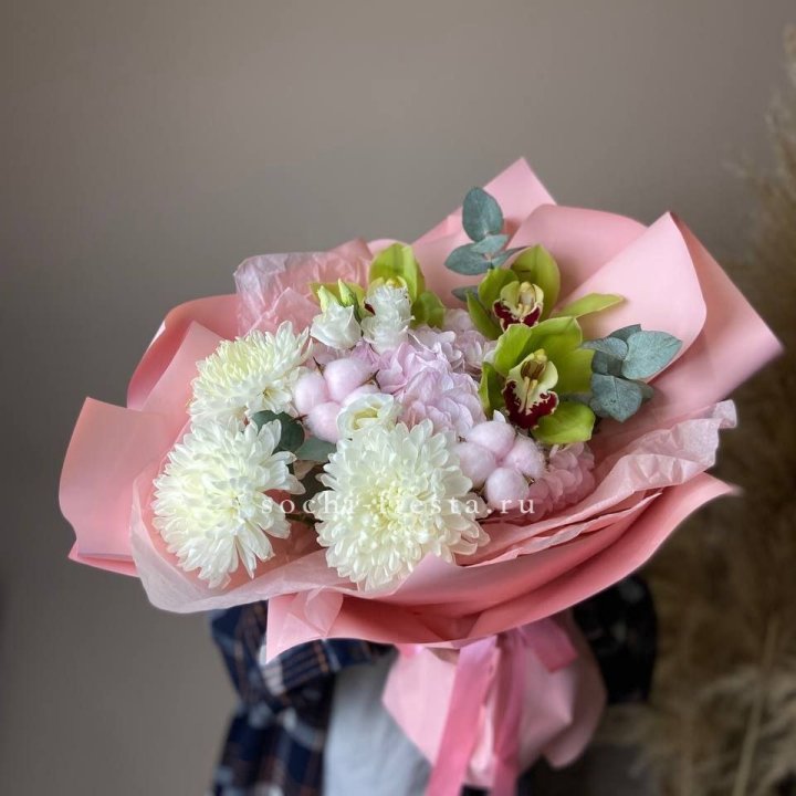  Букет с орхидеями "Вита" в Подольске