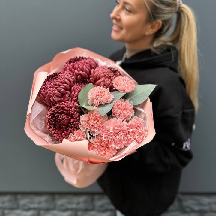 Дуо диантусы и бигуди в Подольске