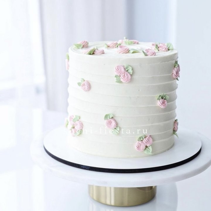 Торт "Розы в снегу" в Подольске