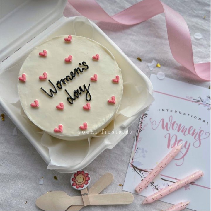 Бенто-торт "Дорогим женщинам"  в Подольске