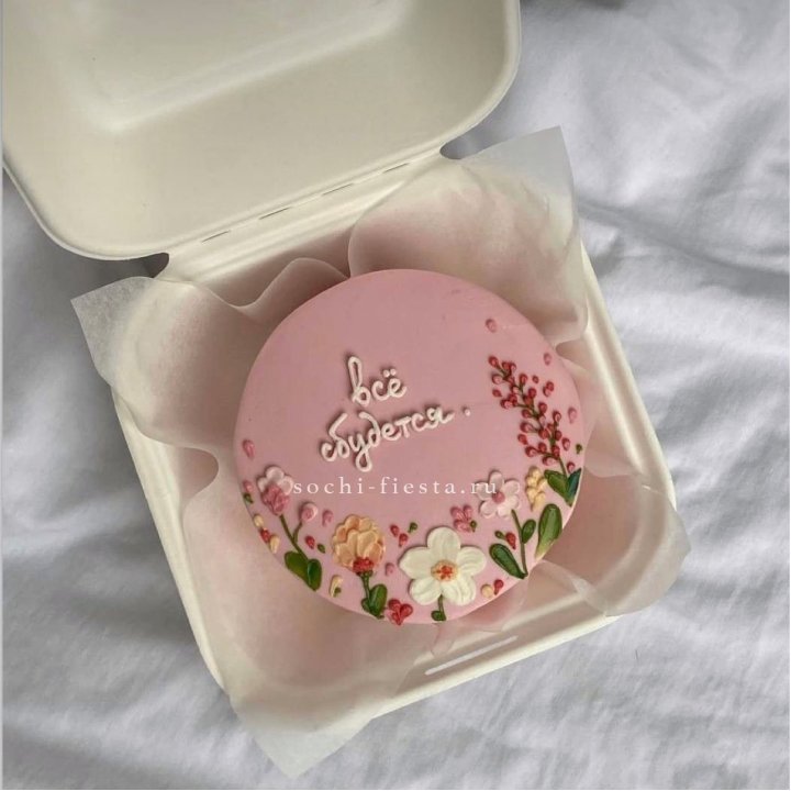 Бенто-торт "Все сбудется"  в Подольске