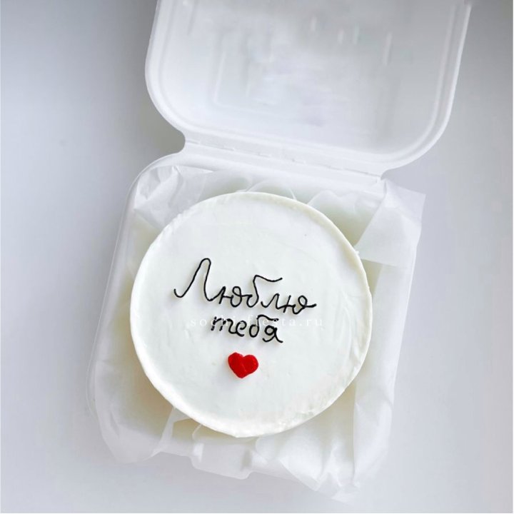 Бенто-торт "Люблю Тебя"  в Подольске