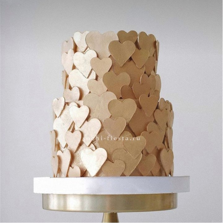 Торт "Hearts" gold в Подольске