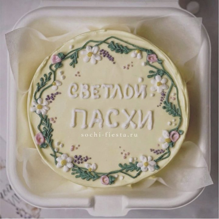 Бенто-торт "Светлой Пасхи" 2 в Подольске
