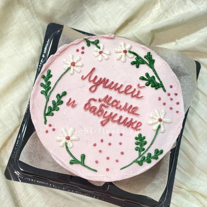 Бенто-торт "Лучшей маме и бабушке"  в Подольске