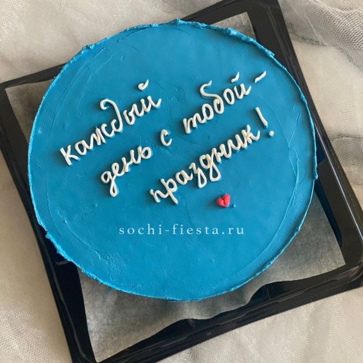 Бенто-торт "Каждый день с тобой праздник"  в Подольске