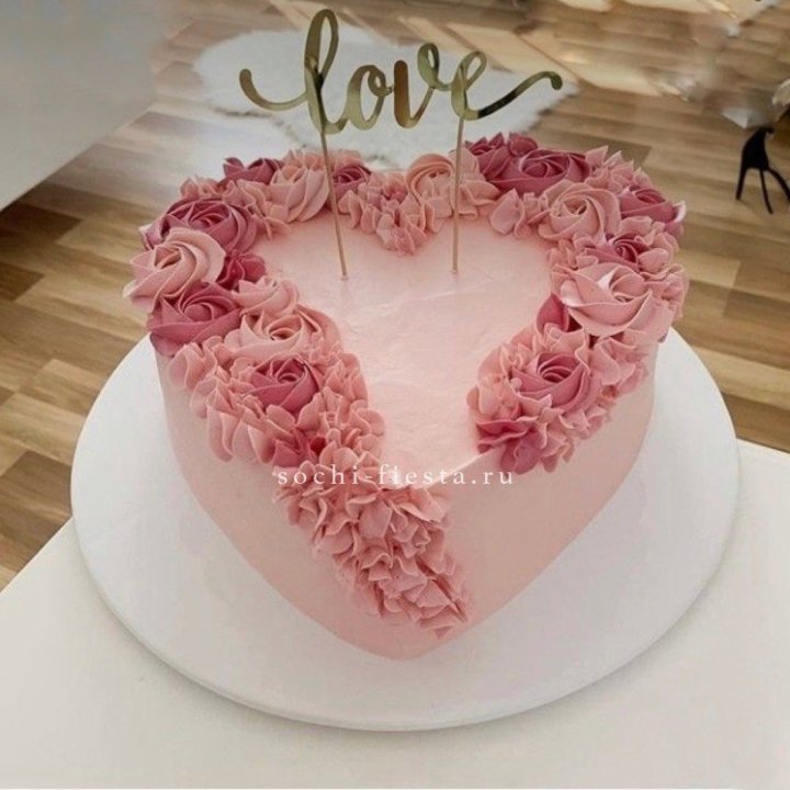 Торт "Сердце" 10 в Подольске