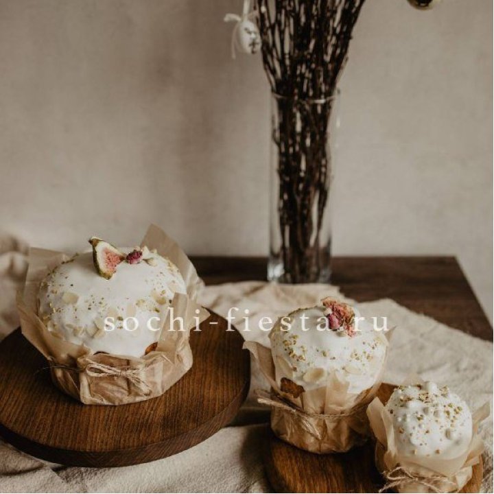 Кулич мини с изюмом в Подольске