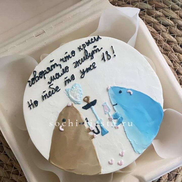 Бенто-торт "Крысы"  в Подольске