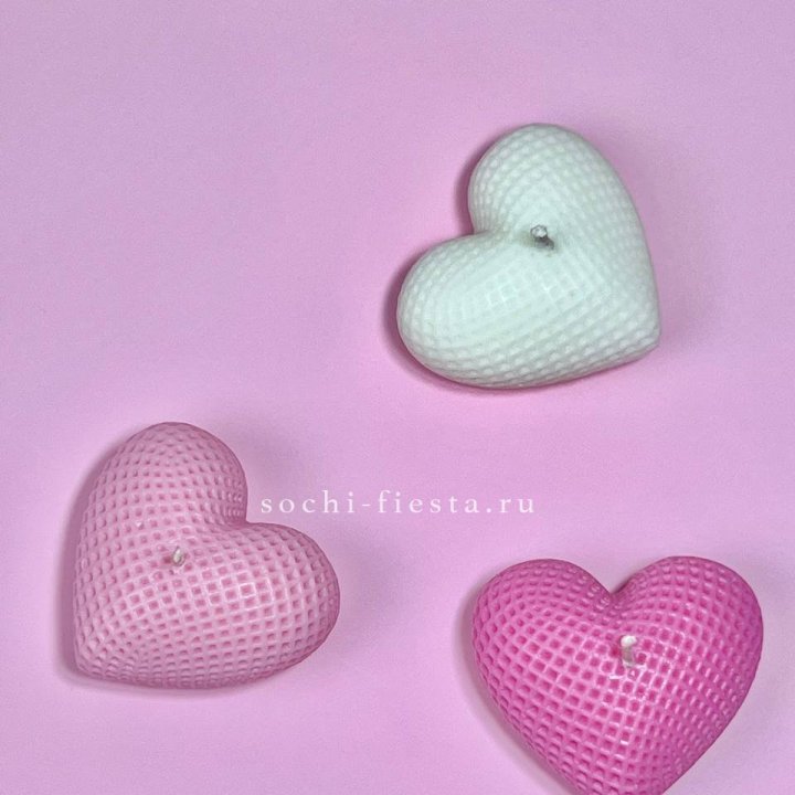 Набор свеч сердец в Подольске