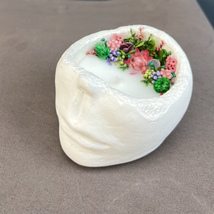 Свеча ароматическая в гипсе  в Подольске