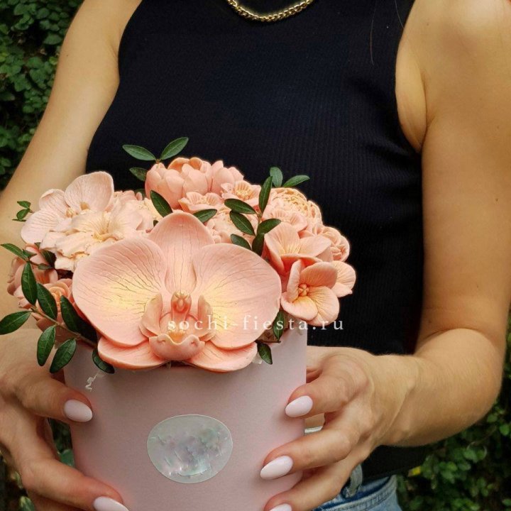 Шоколадный букет Орхидей в Подольске