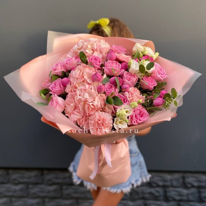 Авторский букет "Восторг" в Подольске