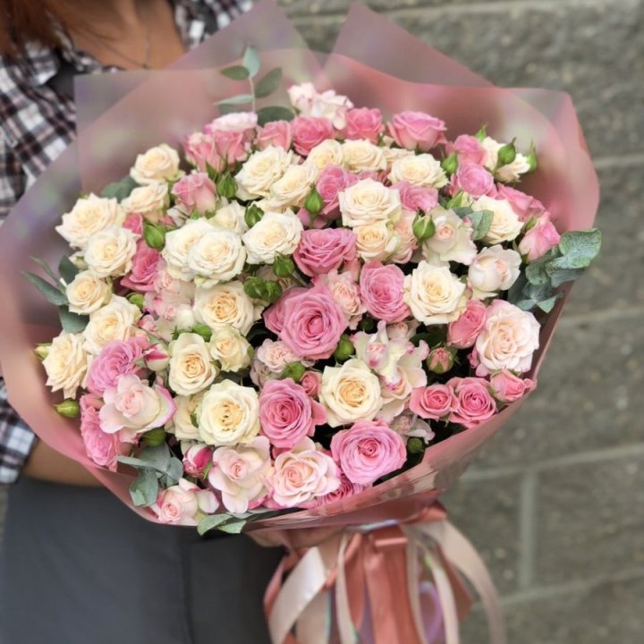 21 кустовая роза в Подольске