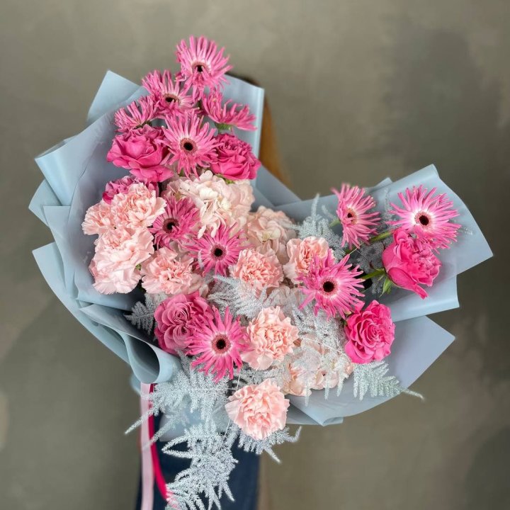 Дизайнерский букет "Свит хаер" в Подольске