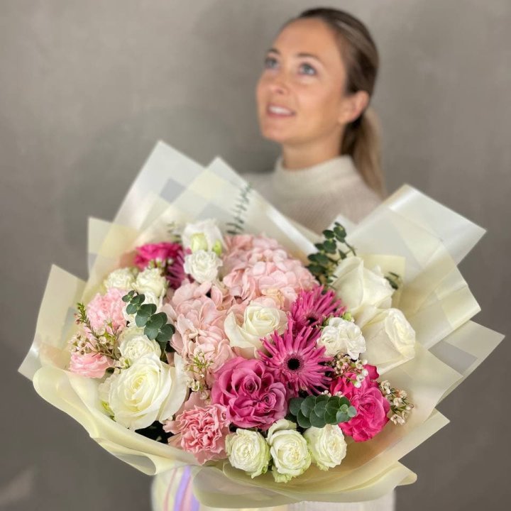 Дизайнерский букет "Мелоди" в Подольске