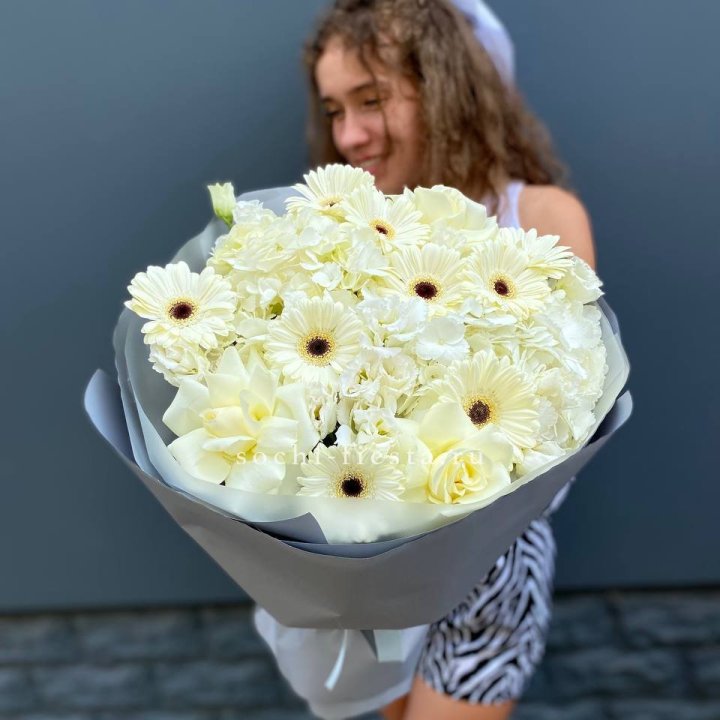  Букет "Вайт люксур" в Подольске