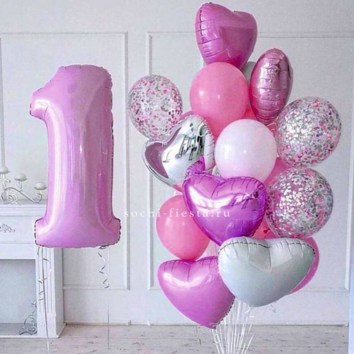 Набор шаров "С днем рождения" в Подольске