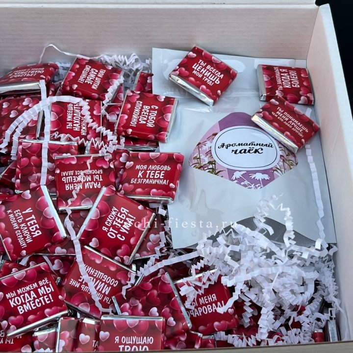 Набор Шоколад и Чай "101 причина любви" в Подольске