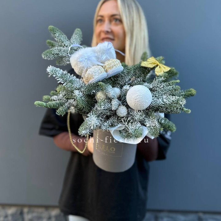 Новогодний бокс "Ботс голд" в Подольске