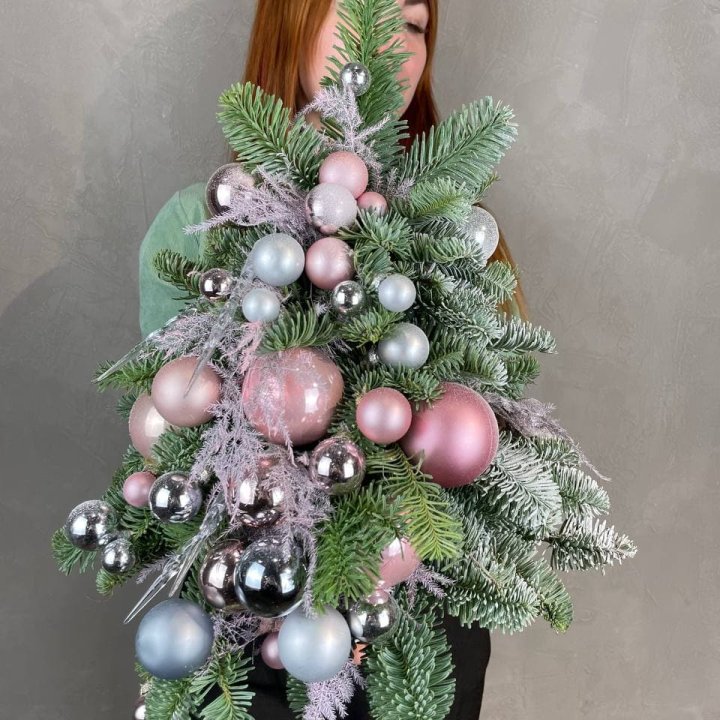 Новогодняя елочка "Розе голд" в Подольске