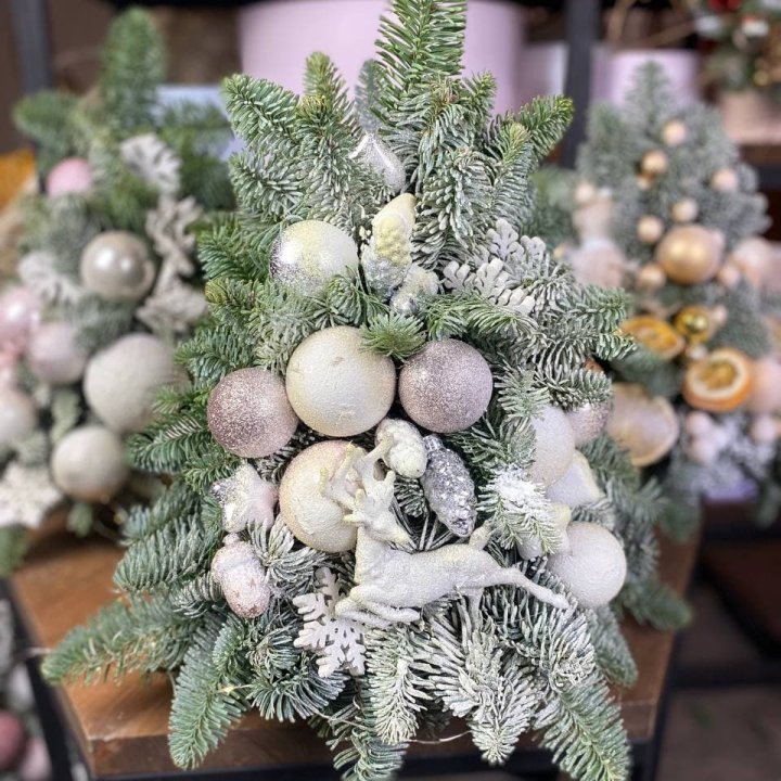 Ёлочка "Хепи крисмас" в Подольске