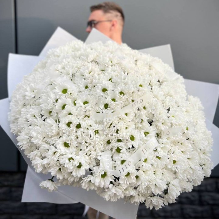  Букет хризантем "Макси" в Подольске