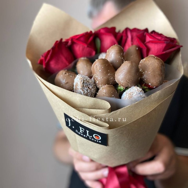 "Тандем с шоколадной клубникой" в Подольске