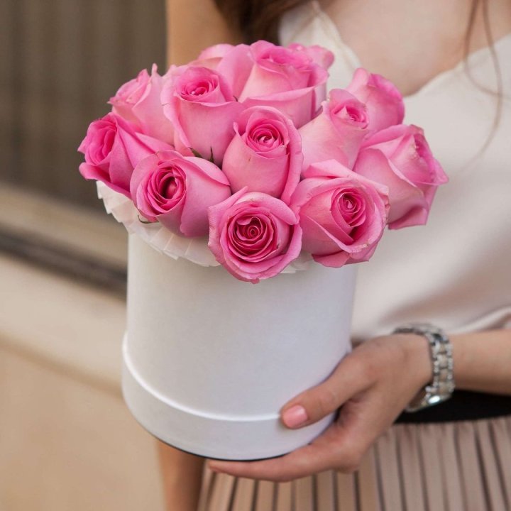 15 роз в боксе Кэтрин в Подольске