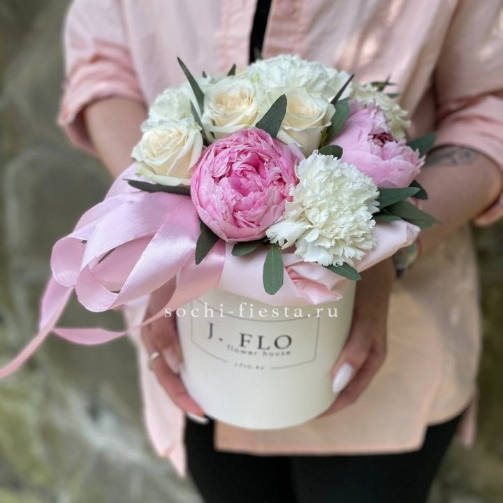 Цветочный бокс мини №2 в Подольске