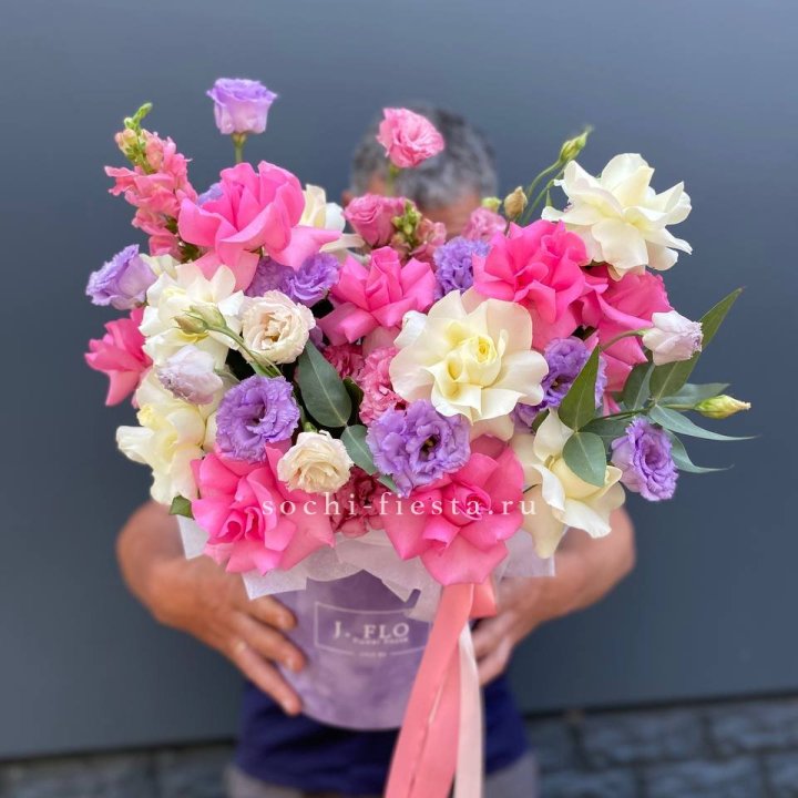 Цветочный бокс "Сиона" в Подольске