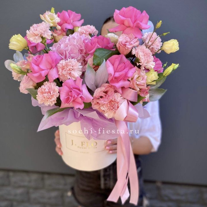 Цветочный бокс "Сальма" в Подольске