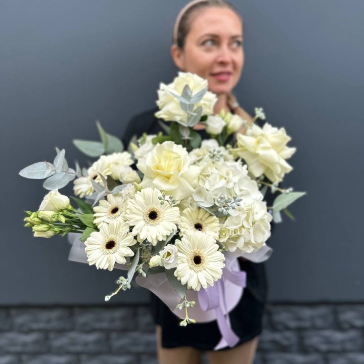 Цветочный бокс "Лавандовый сон" в Подольске