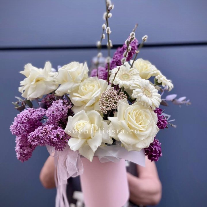 Цветочный бокс "Светлое Воскресенье" в Подольске