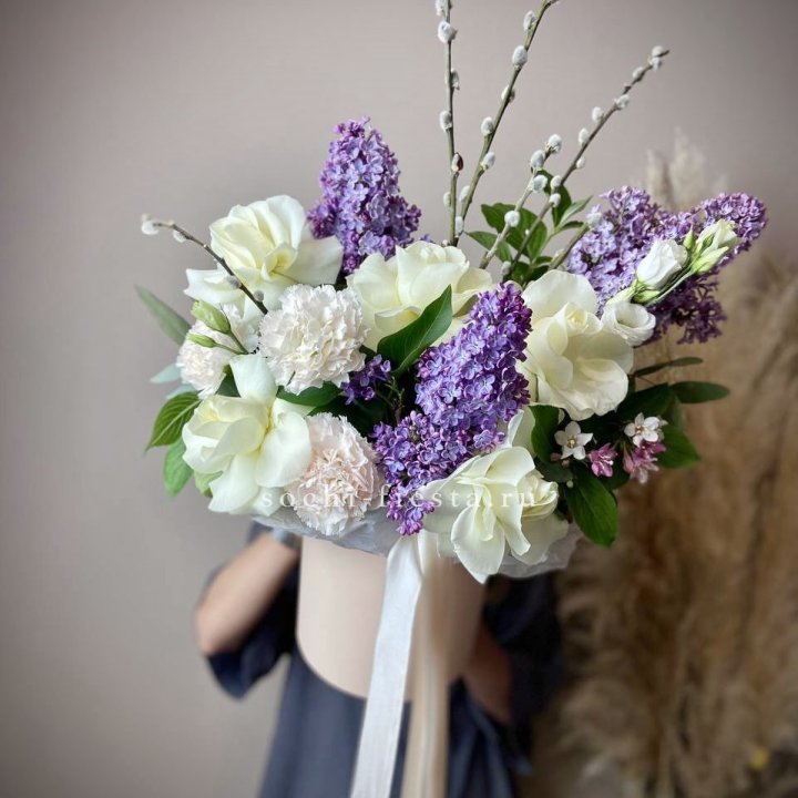 Цветочный бокс "Воскресенье" в Подольске