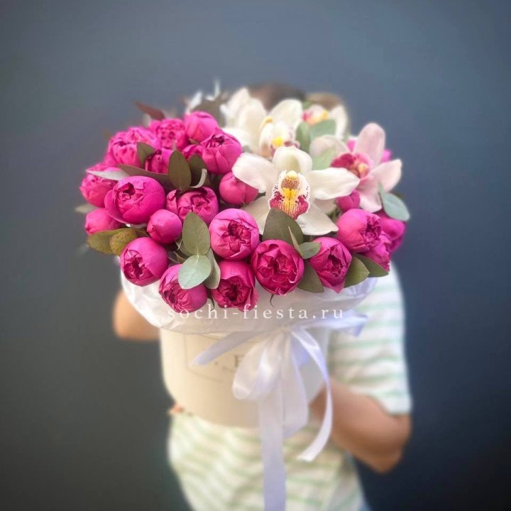 Бокс дуо мисти и орхидеи в Подольске