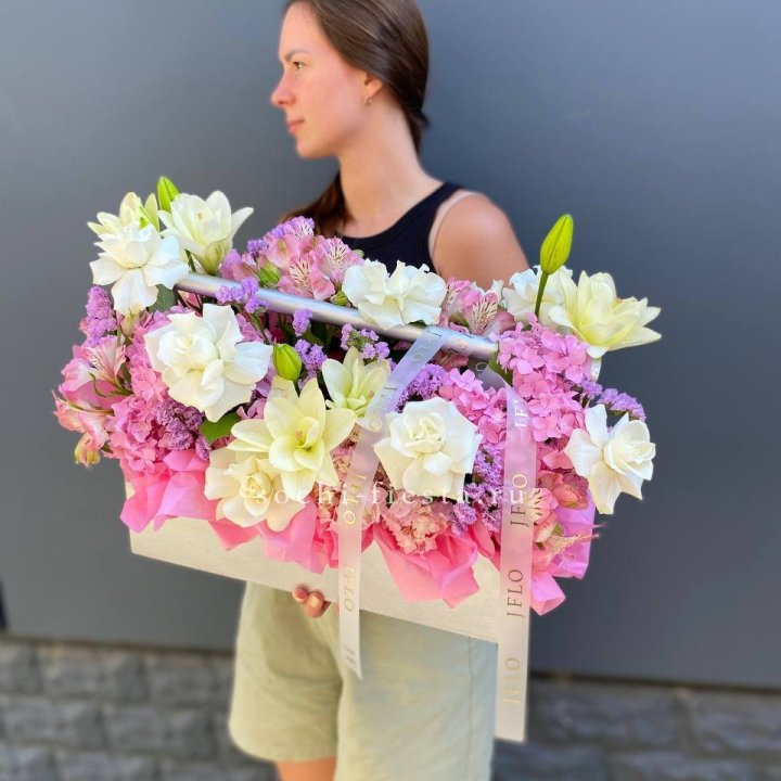 Большой бокс розовый в Подольске